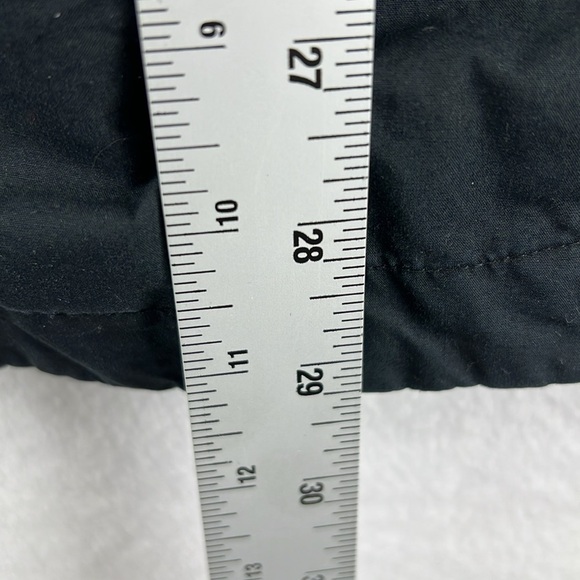 Style & Co Women’s Utility Jacket Size XL Black Mixed Media Lined Front - Picture 10 of 10